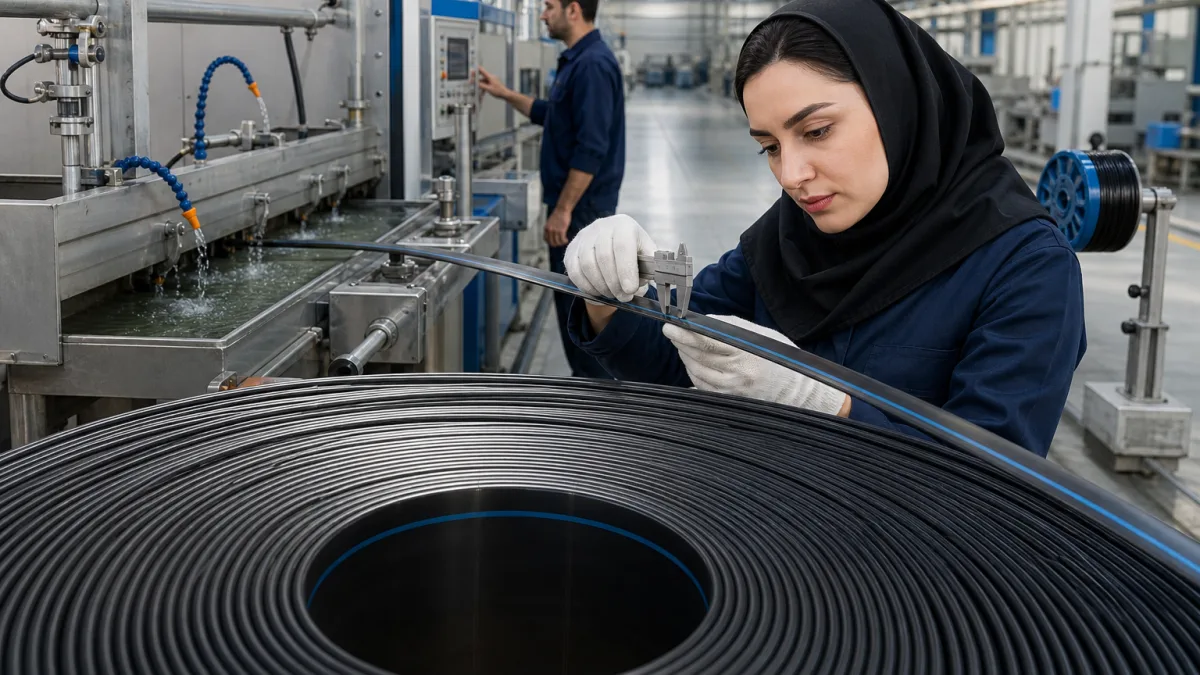 خط تولید نوار آبیاری قطره‌ای یا خرید؟